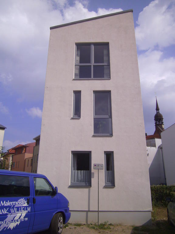 Altstadt Ferienwohnung Stralsund Mit Parkplatz Exterior photo